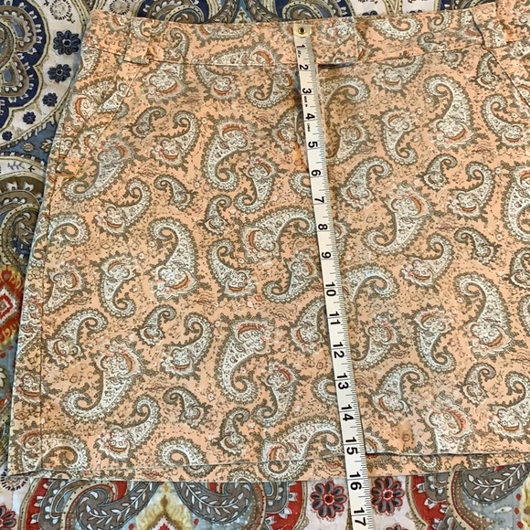 Tommy Hilfiger paisley skirt 10 - Picture 8 of 10